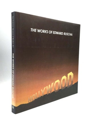 Item #77895 THE WORKS OF EDWARD RUSCHA: Introduction by Anne Livet, with a Foreword by Henry T....