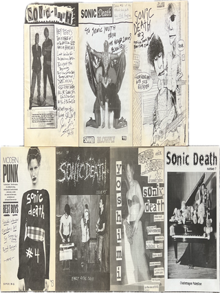 Item #78066 SONIC DEATH: No. 1-7. Zines