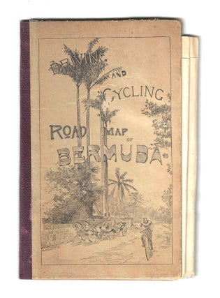 Item #78128 DRIVING AND CYCLING ROAD MAP OF BERMUDA. Bermuda