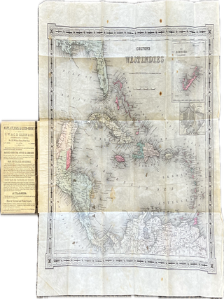 COLTON’S MAP OF THE WEST INDIES