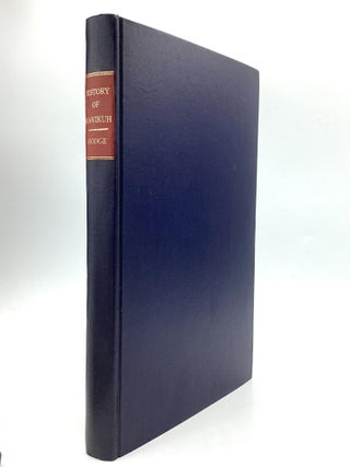 Item #78181 HISTORY OF HAWIKUH, NEW MEXICO: One of the So-Called Cities of C&iacute;bola. Frederick...