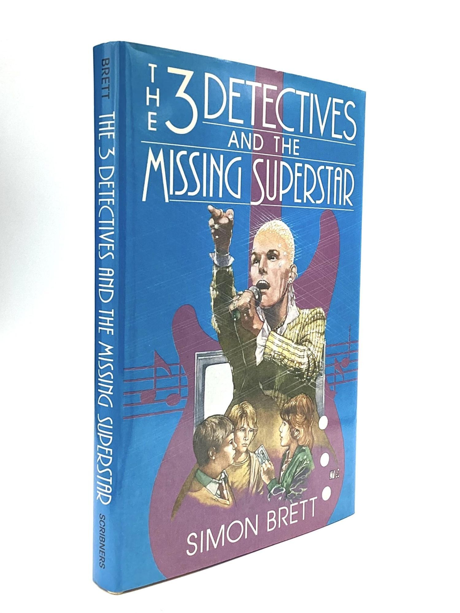 Three Detectives THE 3 DETECTIVES AND THE MISSING SUPERSTAR | Simon Brett | First Edition
