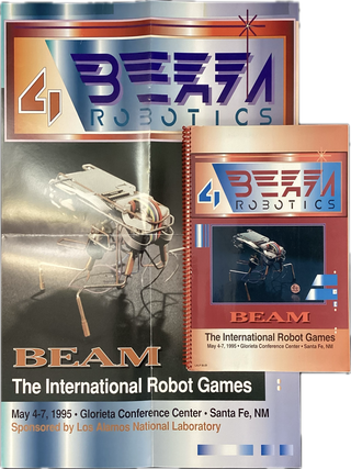 Item #78403 4 BEAM ROBOTICS: The International Robot Games, May 4-7, 1995, Glorieta Conference...
