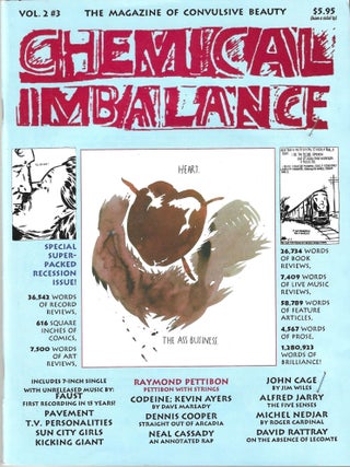 Item #78424 CHEMICAL IMBALANCE: Vol. 2, No. 3. Raymond Pettibon, Michael McGonigal