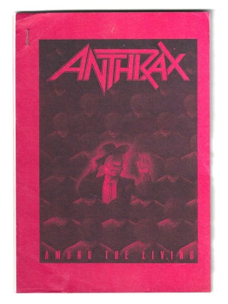 Item #78639 AMONG THE LIVING TOUR BOOK. Anthrax
