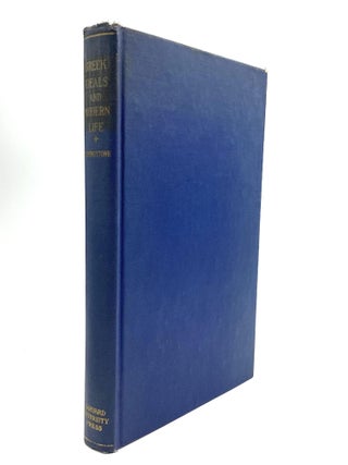 Item #79021 GREEK IDEALS AND MODERN LIFE. Sir R. W Livingstone