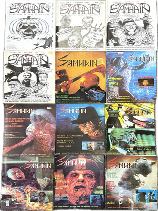 Item #79256 SAMHAIN: Films That Go Bump in the Night. John Gullidge