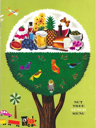 Item #79361 NUT TREE LUNCH MENU. Menu