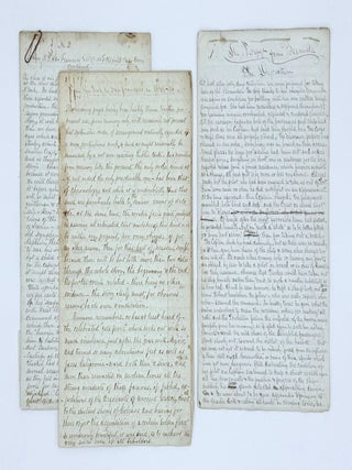 VOYAGE TO CALIFORNIA DURING THE GOLD RUSH MANUSCRIPT. California, Nautical.