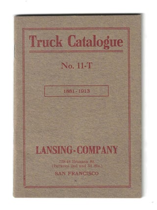 Item #80058 TRUCK CATALOGUE: No. 11-T. Trade Catalogue
