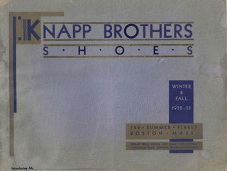 Item #80065 KNAPP BROTHERS SHOES: Winter & Fall 1932-33. Trade Catalogue