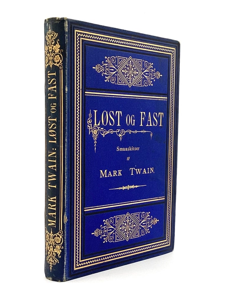Item #80130 L&Oslash;ST OG FAST: Smaaskitser af Mark Twain. Mark Twain, Samuel Langhorne Clemens.