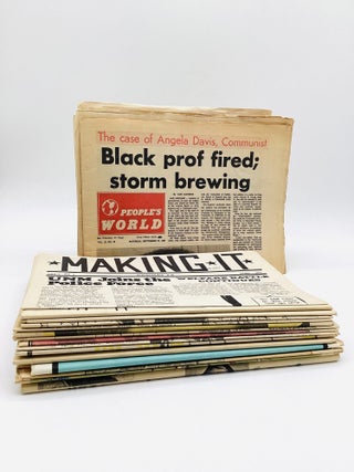 LARGE COUNTERCULTURE NEWSPAPER COLLECTION. Counterculture, Newspapers.