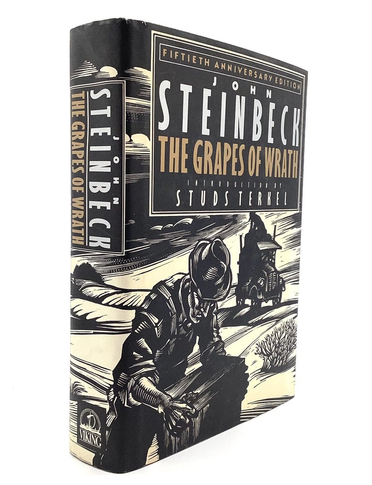 Item #80240 THE GRAPES OF WRATH: Fiftieth Anniversary Edition. John Steinbeck.