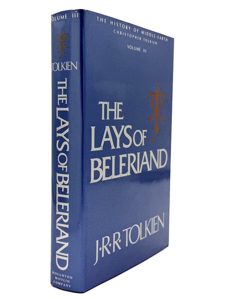 Item #80774 THE LAYS OF BELERIAND. J. R R. Tolkien.