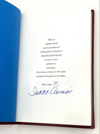 FANTASTIC VOYAGE II: Destination Brain